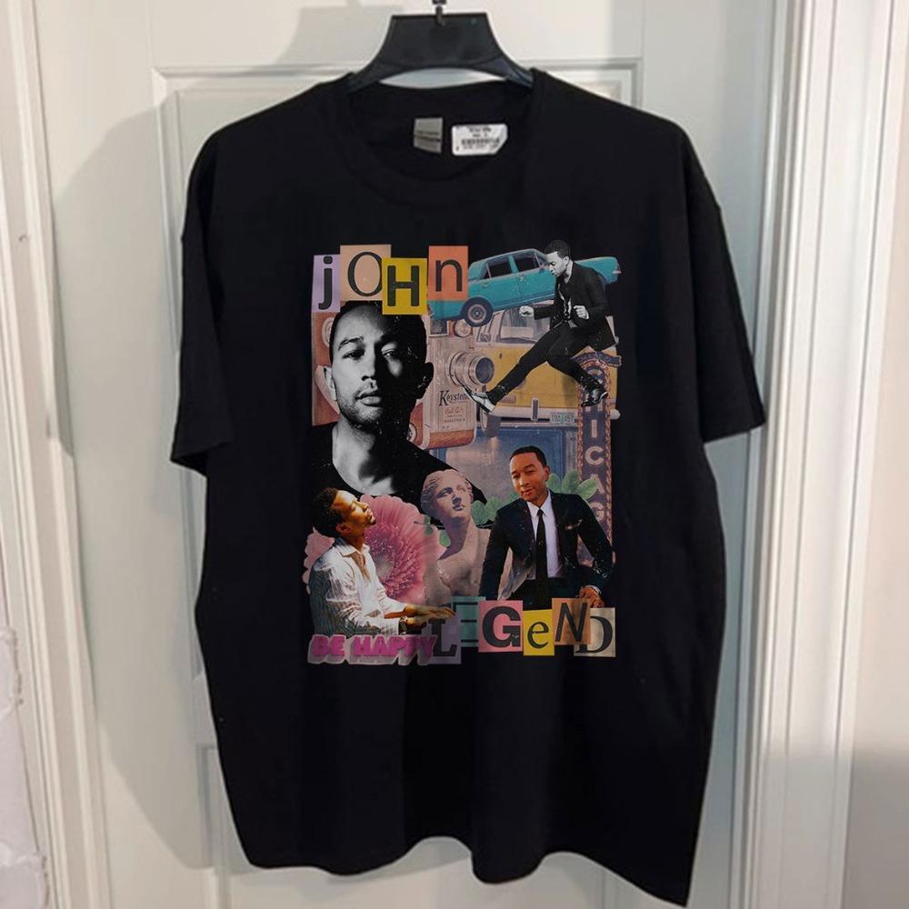John Legend Black T-Shirt